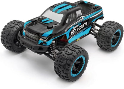BLACKZON - Slyder MT 1/16 4WD Electric Monster Truck - Blue (540104