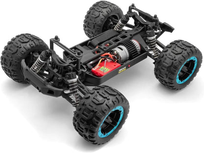 BLACKZON - Slyder MT 1/16 4WD Electric Monster Truck - Blue (540104