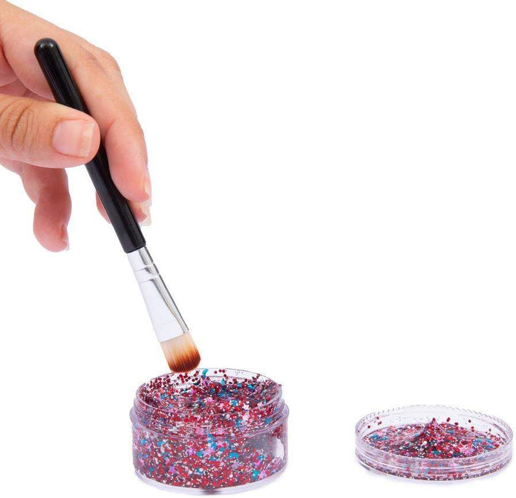 Grandi Giochi - Baci Baci Make Up Glitter per Corpo, Assortito in 6 Varianti, LUB04000