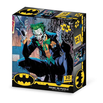Grandi Giochi DC Comics Joker Horizontal Lenticular Puzzle with 500 Pieces Included and 3D-PUD02000 Effect Pack PUD02000