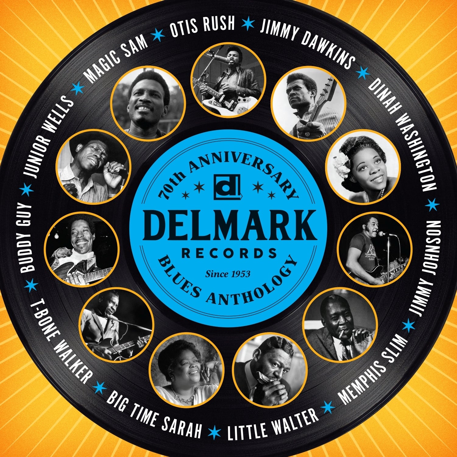 Delmark Record's 70th Anniversary Blues Anthology