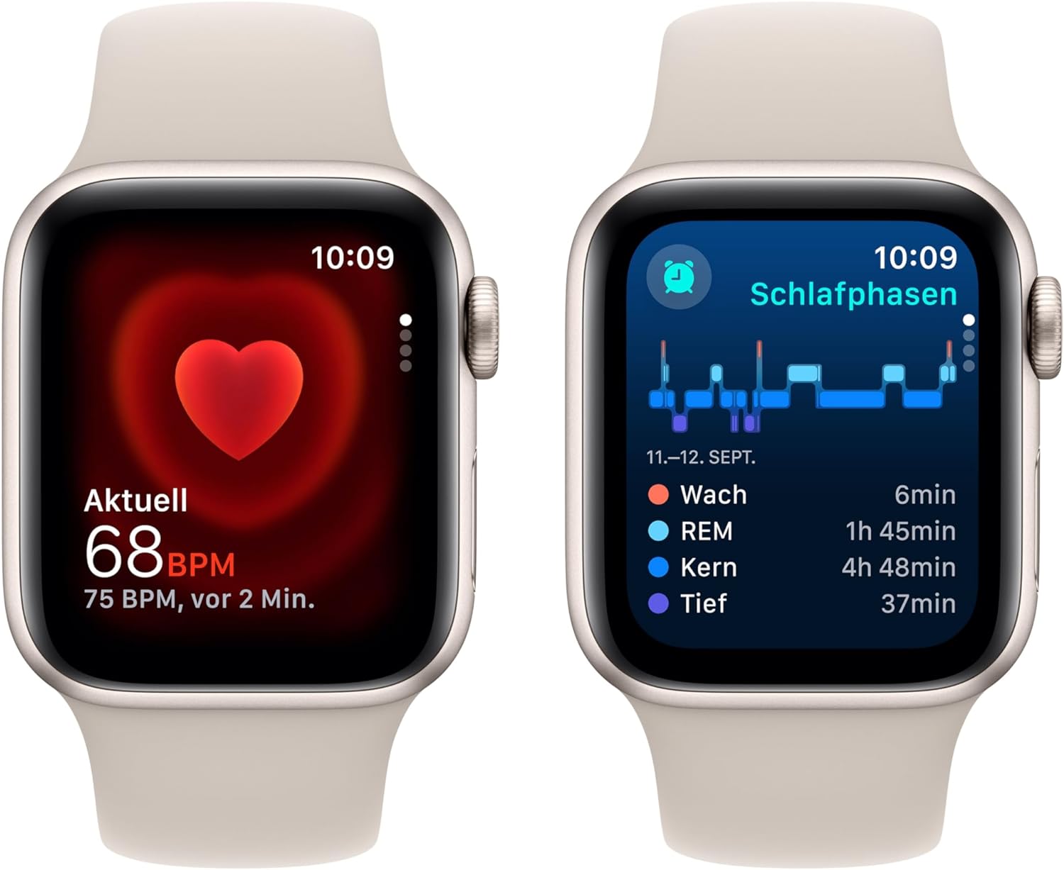 Apple Watch SE 40 mm (GPS) Sportarmband M/L polar