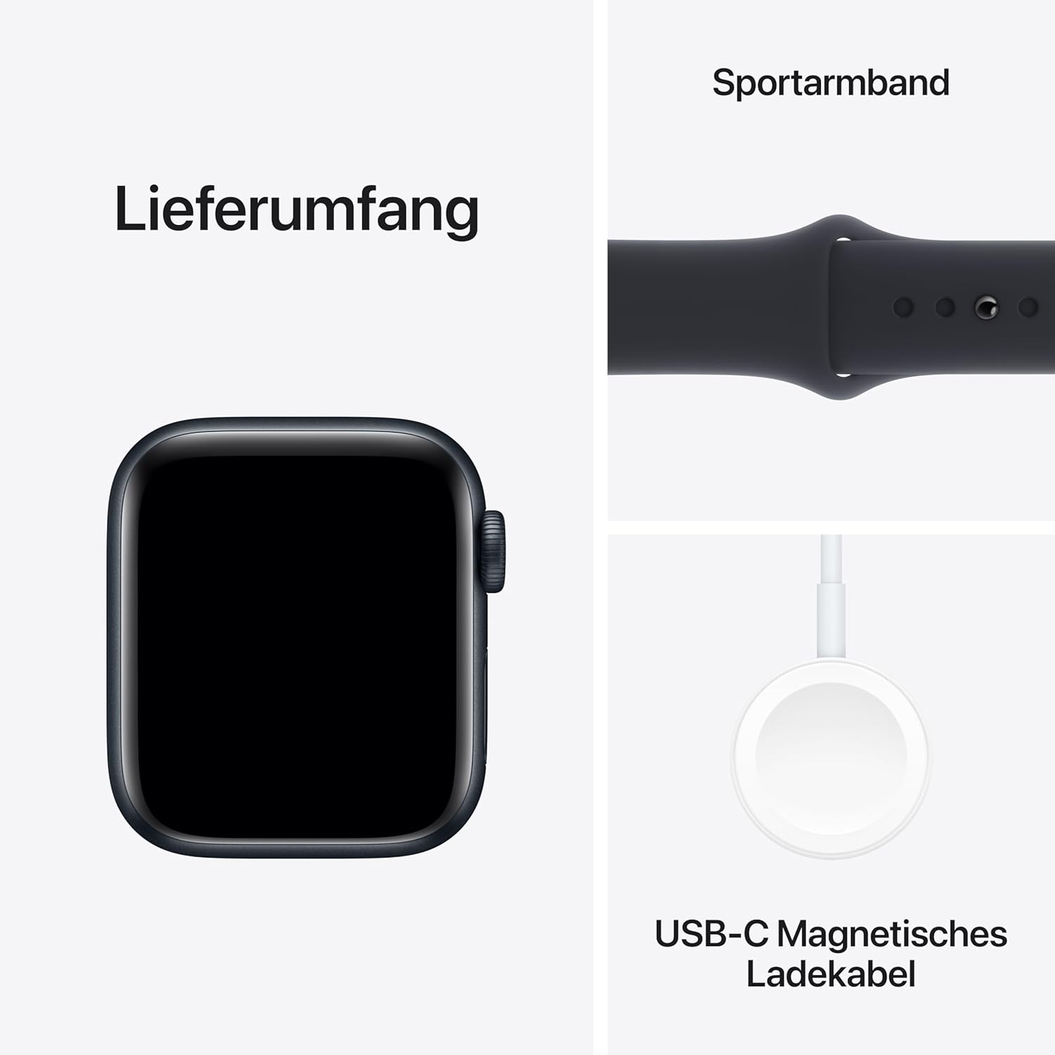 Apple Watch SE 40 mm Aluminium (GPS) Sportarmband