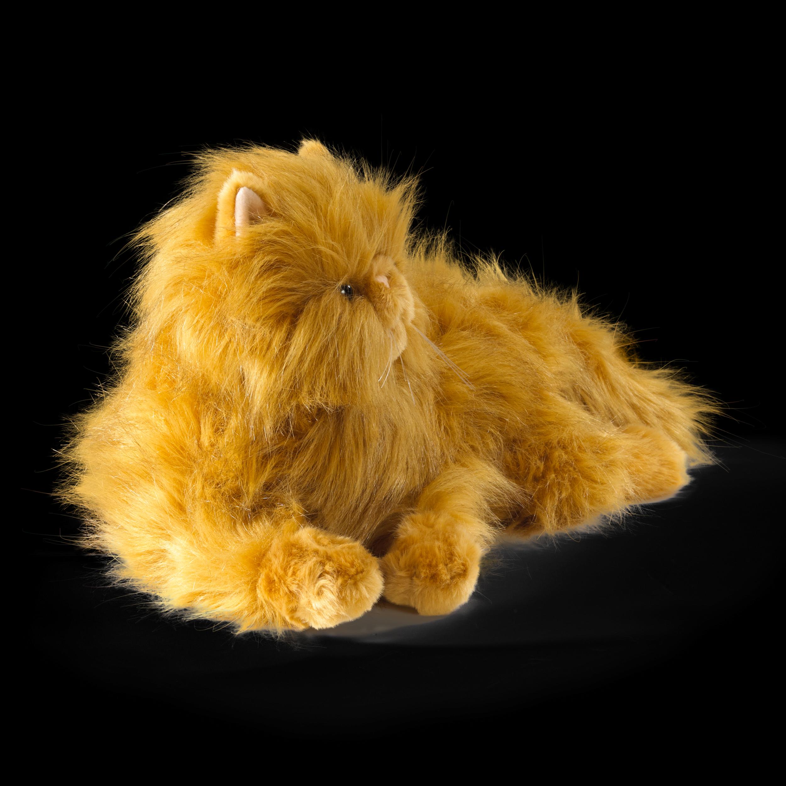 The Noble Collection Harry Potter Crookshanks Collector's Plush - Officially Licensed 19in (48cm) Ginger Kneazle Cat Plush Toy Dolls Gifts