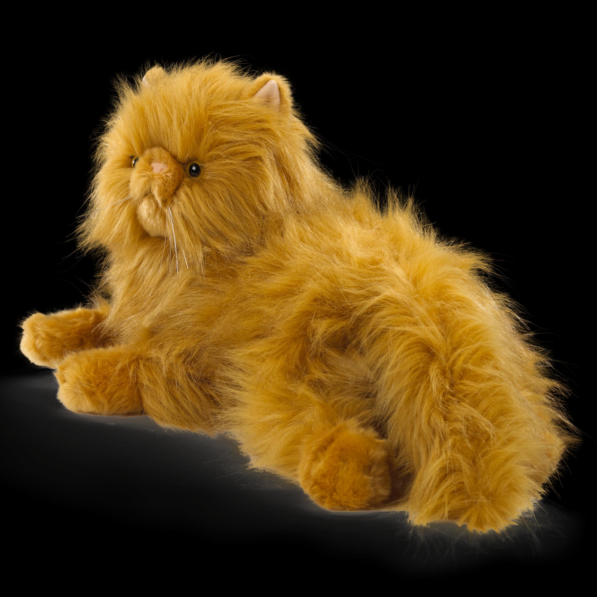 The Noble Collection Harry Potter Crookshanks Collector's Plush - Officially Licensed 19in (48cm) Ginger Kneazle Cat Plush Toy Dolls Gifts