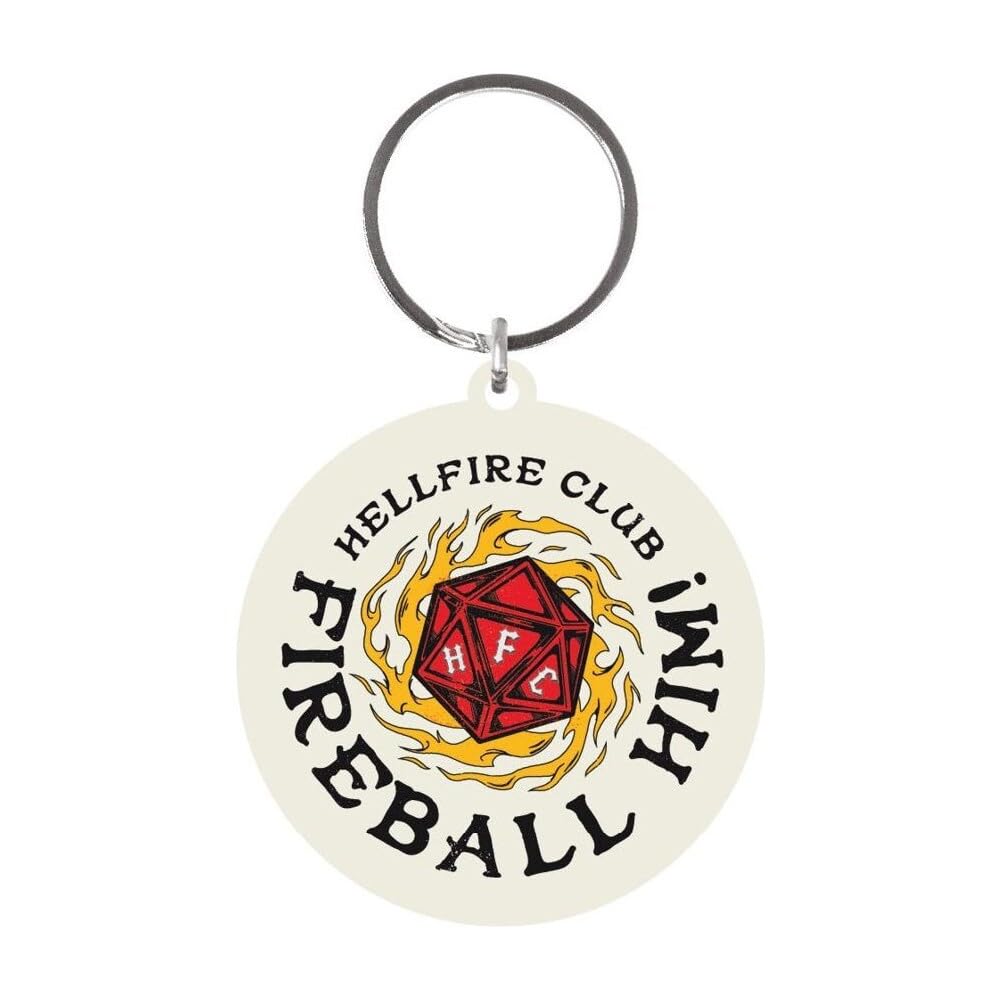 Pyramid International Stranger Things 4 Rubber Keychain Fireball Him 6cm