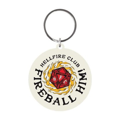 Pyramid International Stranger Things 4 Rubber Keychain Fireball Him 6cm