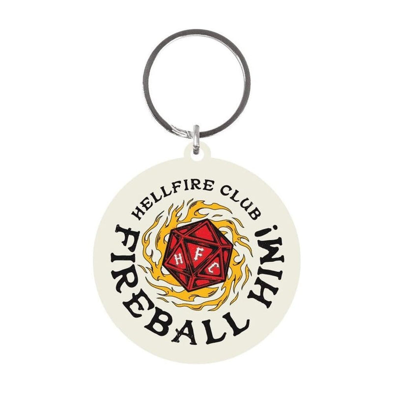 Pyramid International Stranger Things 4 Rubber Keychain Fireball Him 6cm