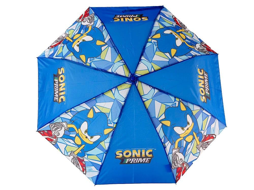 CYPBRANDS Sonic The Hedgehog 48 cm Manual Folding Umbrella, Sport, Multicolor (Multicoloured), One Size