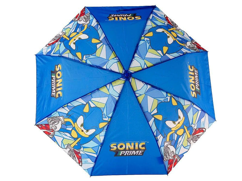 CYPBRANDS Sonic The Hedgehog 48 cm Manual Folding Umbrella, Sport, Multicolor (Multicoloured), One Size