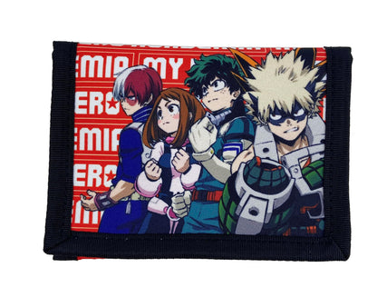 My Hero Academia-Wallet, Purse, Accessories, Wallet, Color Black, Official Product (CyP Brands)