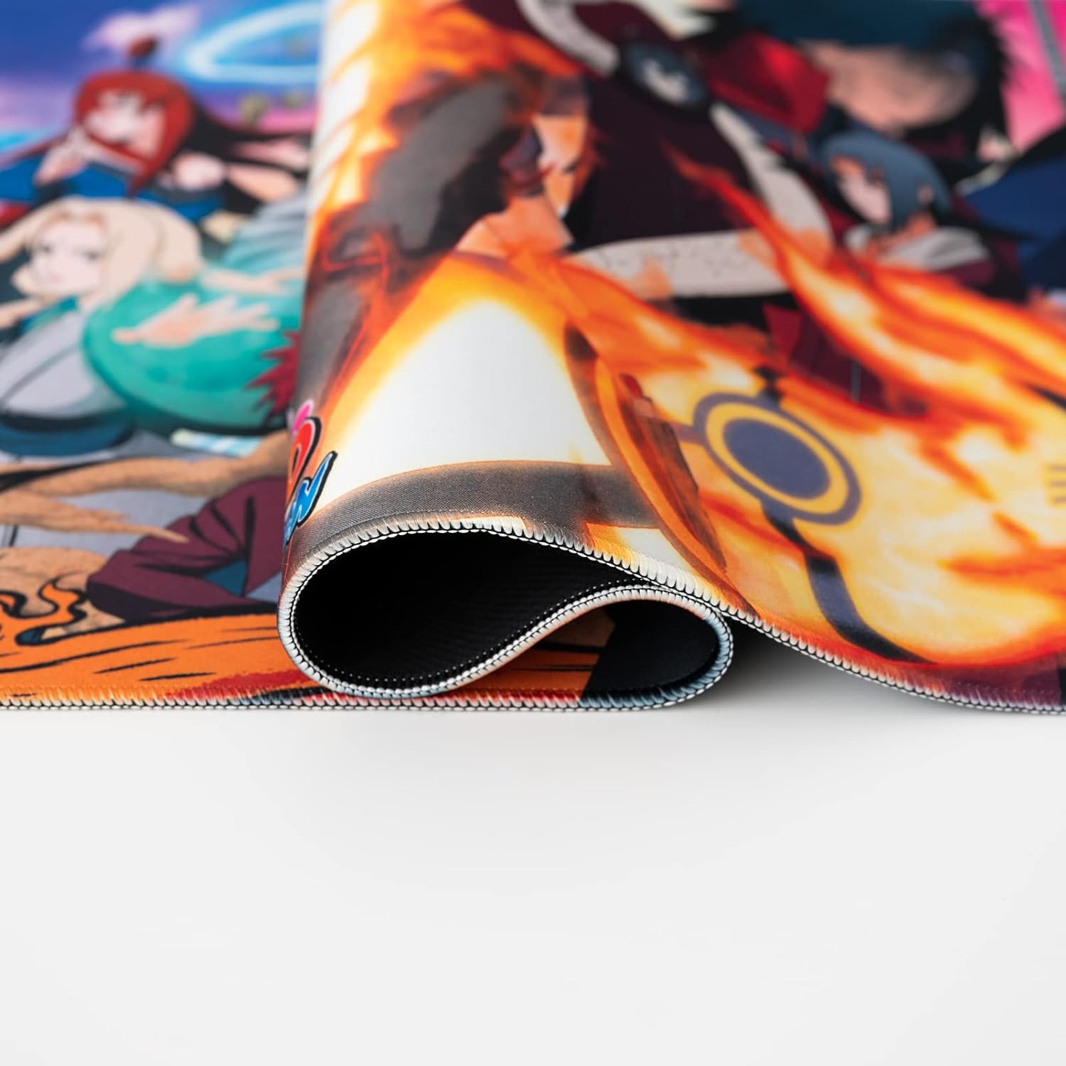 Grupo Erik Naruto XXL Mouse Mat - Desk Pad - 31.5" x 13.78" Non-Slip Rubber Base Mouse Pad, Gaming Mouse Pad, Keyboard Mouse Mat - Naruto Gifts
