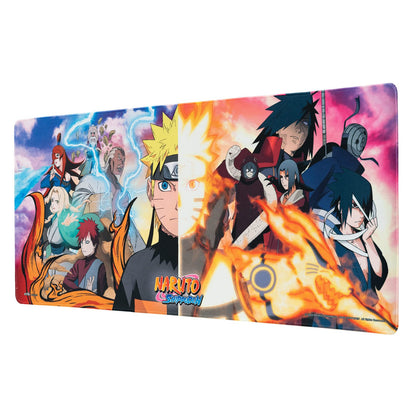 Grupo Erik Naruto XXL Mouse Mat - Desk Pad - 31.5" x 13.78" Non-Slip Rubber Base Mouse Pad, Gaming Mouse Pad, Keyboard Mouse Mat - Naruto Gifts