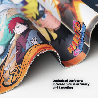 Grupo Erik Naruto XXL Mouse Mat - Desk Pad - 31.5" x 13.78" Non-Slip Rubber Base Mouse Pad, Gaming Mouse Pad, Keyboard Mouse Mat - Naruto Gifts