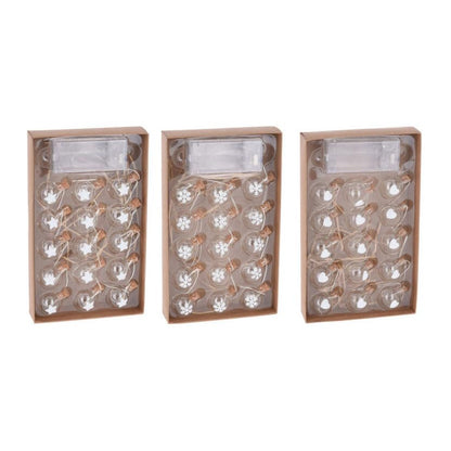 divers - Draadslinger met 15 Kerstballetjes Led Warm White