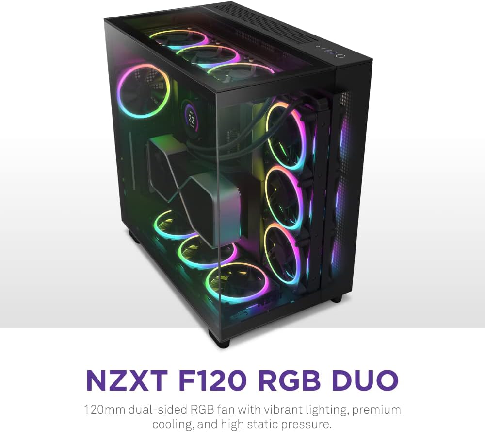 Nzxt F120 Rgb Duo Black Fan