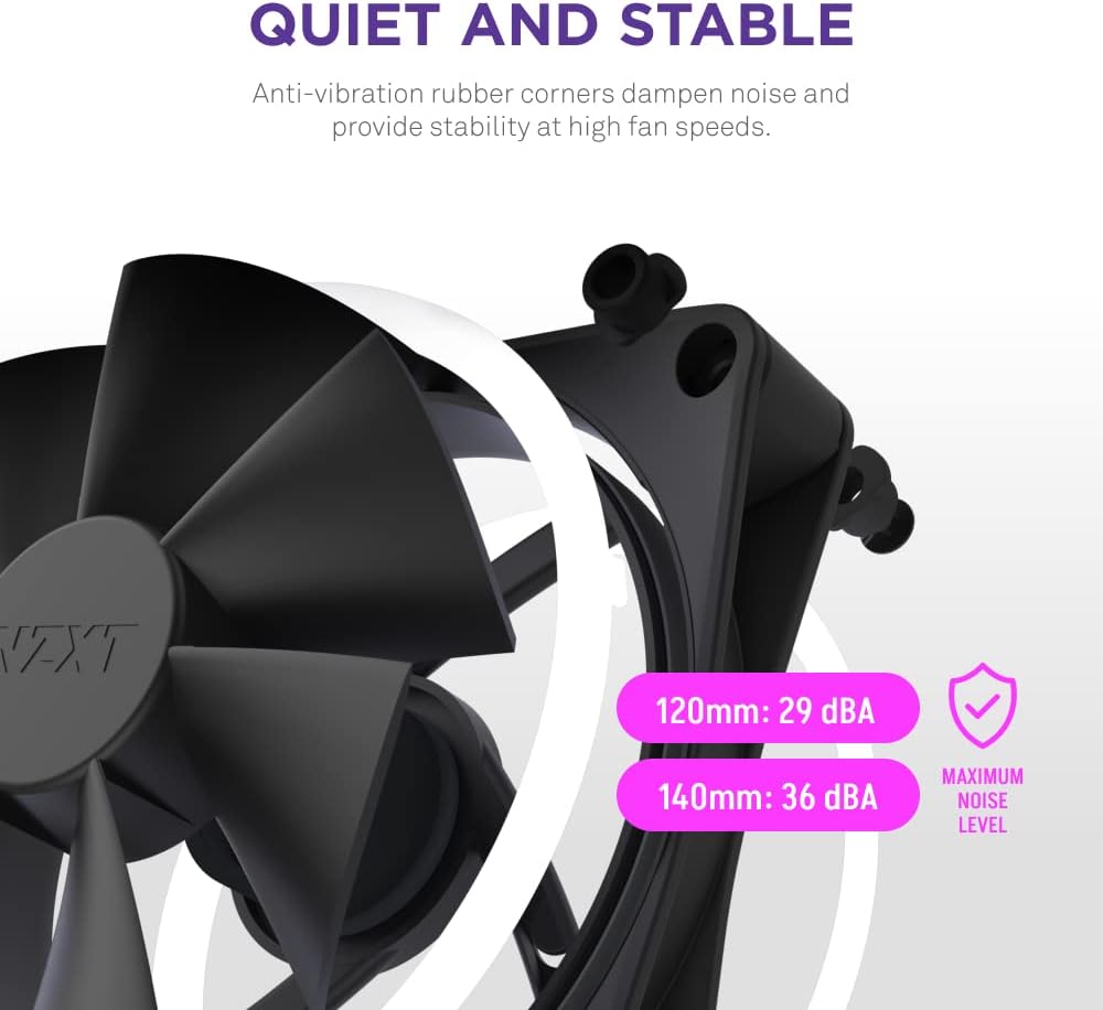 Nzxt F120 Rgb Duo Black Fan