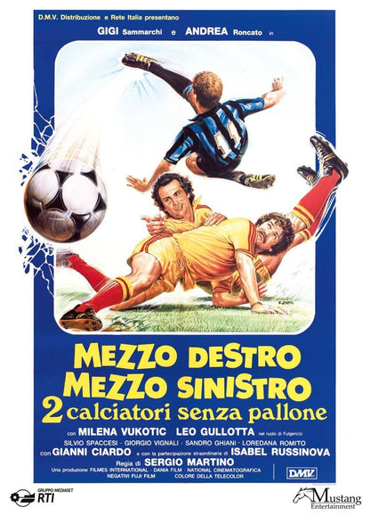 Mezzo destro mezzo sinistro 2 calciatori senza pallone dvd