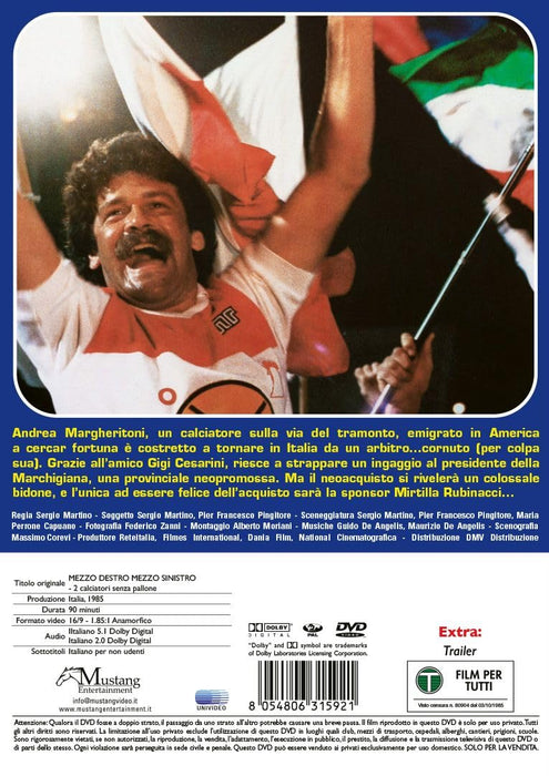 Mezzo Destro, Mezzo Sinistro 2 Calciatori Senza Pallone - (Italian Import)