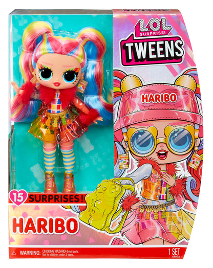 L.O.L. Surprise! 119920EUC Tweens Doll Holly Happy with 15 Surprises & Haribo Candy Themed Fashion Designs – for Kids Ages 4+, Multicolor