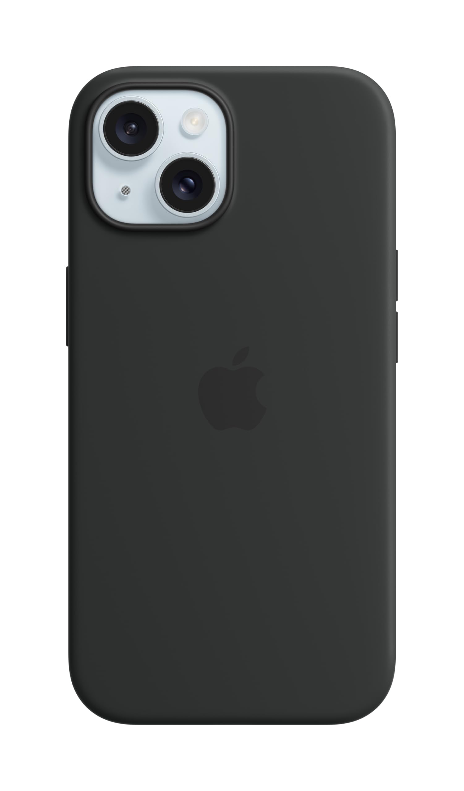 Apple - Back Cover For Mobile Phone - Magsafe Compatibility - Silicone - Black - For Iphone 15