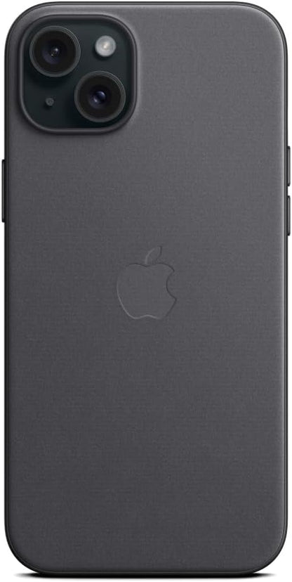 Apple - Back Cover For Mobile Phone - Magsafe Compatibility - Finewoven - Black - For Iphone 15 Plus