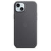 Apple - Back Cover For Mobile Phone - Magsafe Compatibility - Finewoven - Black - For Iphone 15 Plus