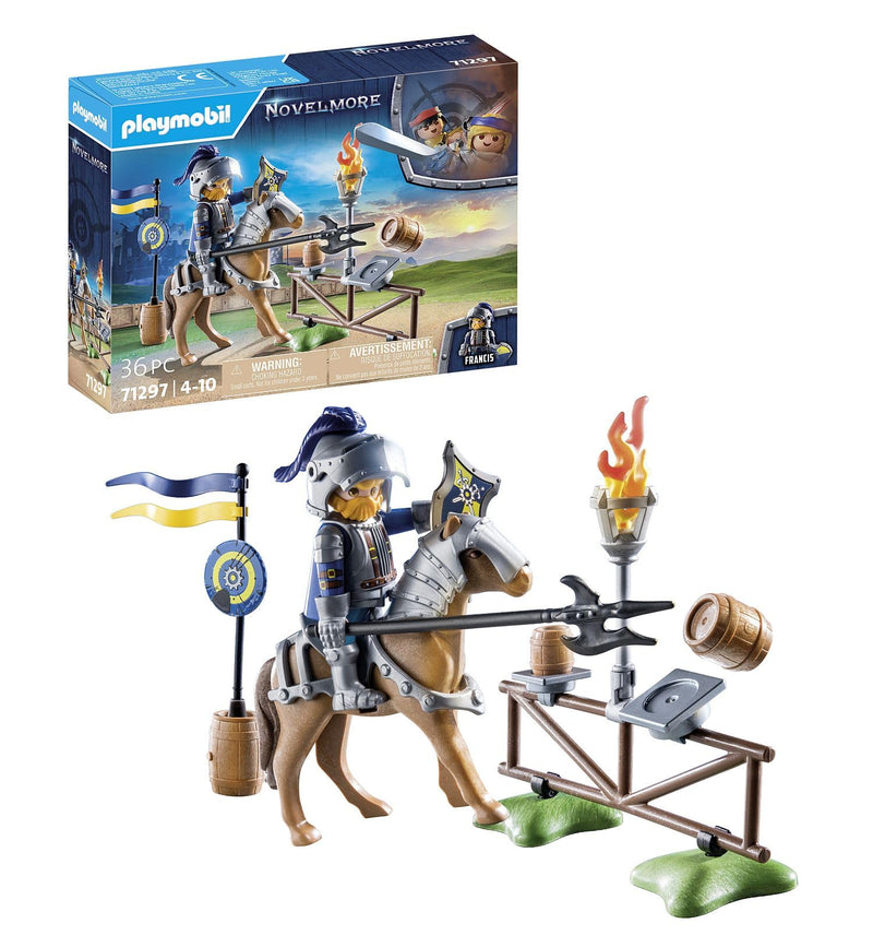 Playmobil 71297 Novelmore - Medieval Jousting Area, Medieval Castle and Knights Toy, Fun Imaginative Role Play, Playset Suitable for Children Ages 4+