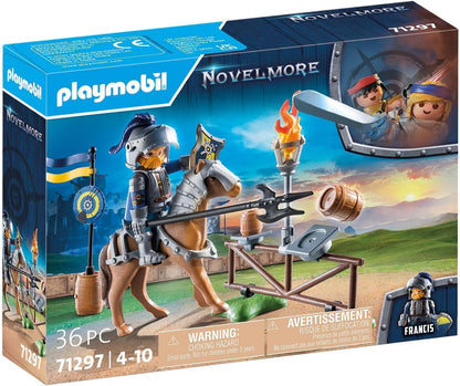 Playmobil 71297 Novelmore - Medieval Jousting Area, Medieval Castle and Knights Toy, Fun Imaginative Role Play, Playset Suitable for Children Ages 4+