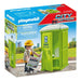 Playmobil 71435 City Life Portable Toilet, City Cleaner Educational Toy, Imaginative Role-Play, PlaySets Suitable for Children Ages 4+