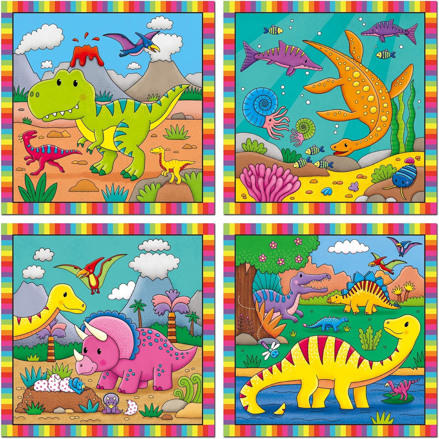 Galt Toys, First Water Magic - Baby Dinosaurs, Kids Colouring Book, Ages 18 Months Plus