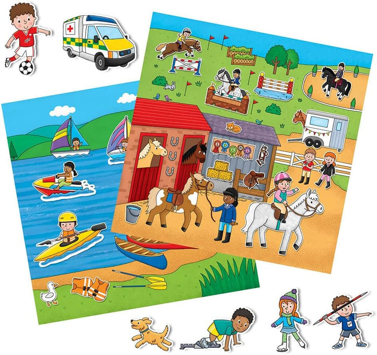 Galt- Disney Libro de calcomanías Reutilizable, Dibujo Animado, Multicolor, Multi (1005446