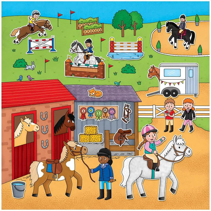 Galt- Disney Libro de calcomanías Reutilizable, Dibujo Animado, Multicolor, Multi (1005446