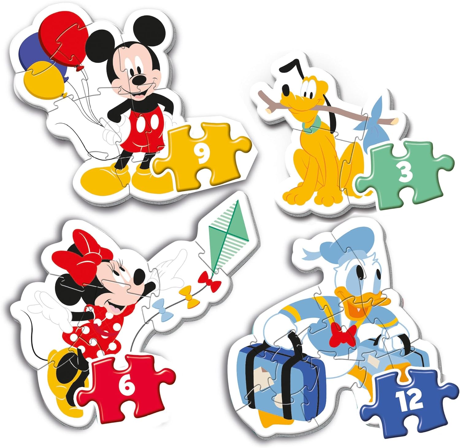 Clementoni 20819 Mijn eerste puzzel-Disney Mickey