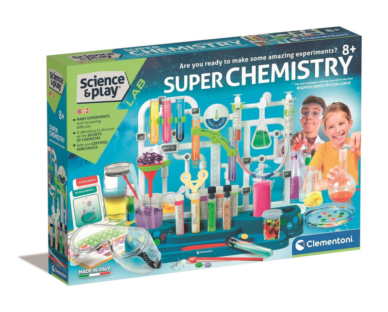 Clementoni - Science & Play - Super Chemistry (78830
