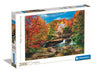Clementoni Collection-Glade Creek Grist Mill-2000 Piece Adult Jigsaw Puzzle, Made in Italy, Multicoloured, 32574