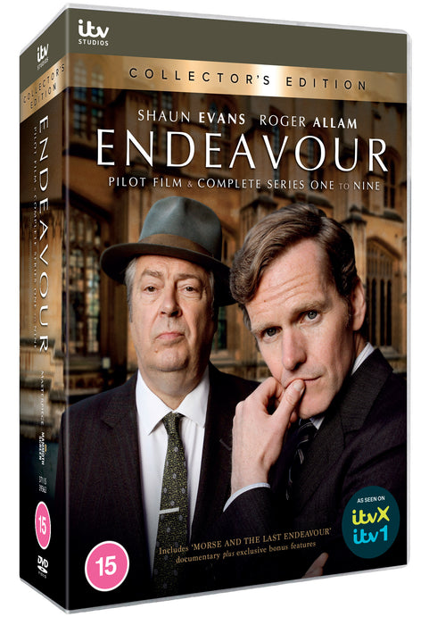 Endeavour: Complete Series One to Nine (With Documentary)