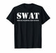 T-shirt SWAT Team t-shirt vintage polizia uniforme t-shirt