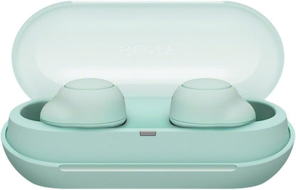 Sony WF-C500 True Wireless Headphones - Up to 20 hours battery life with charging case - Voice Assistant compatible - Built-in mic for phone calls - Reliable Bluetooth® connection