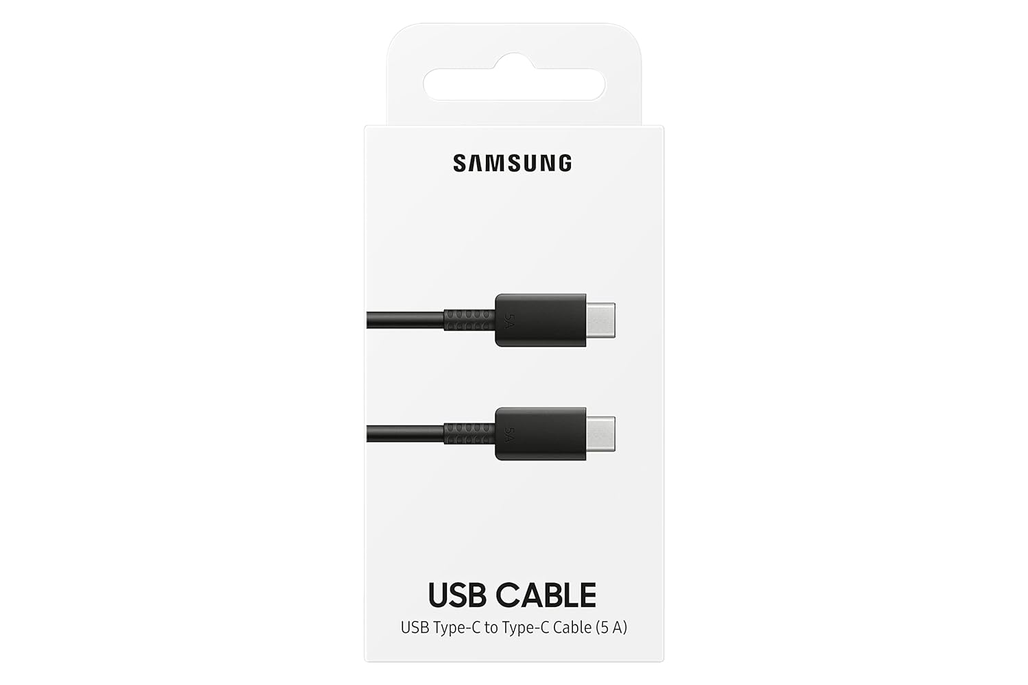 Samsung USB Type-C to USB Type-C Cable 100 W (Ep-DN975), Black