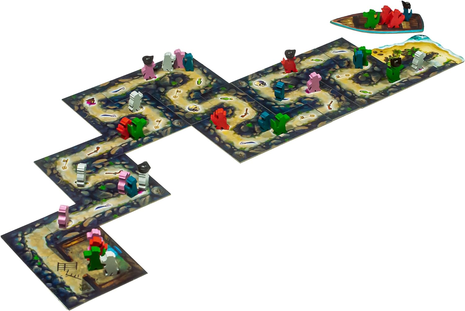 Pretzel Games | Cartagena Escape Diaries | Board Game | Ages 8+ | 2-5 Players | 30-45 Minutes Playing Time