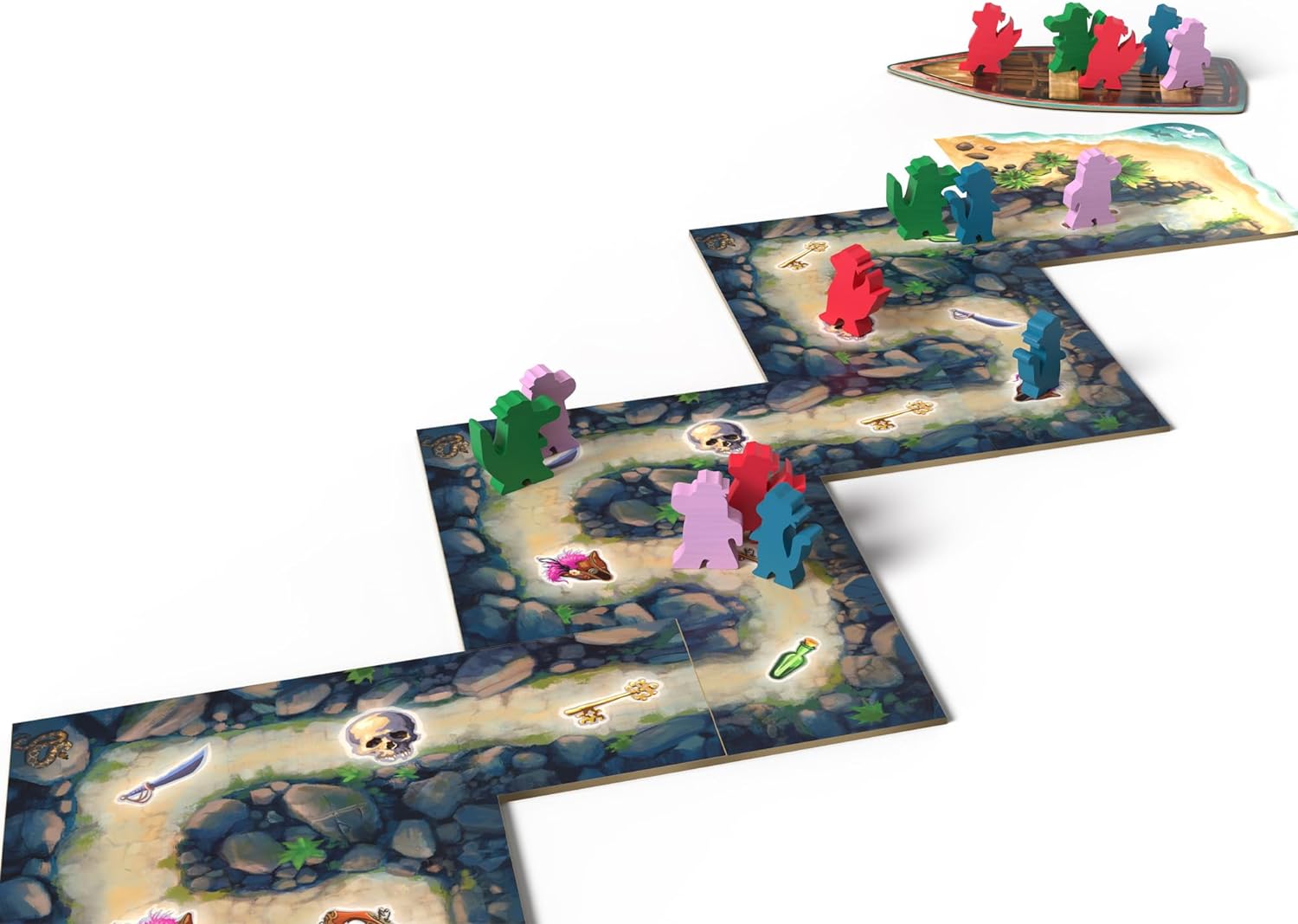 Pretzel Games | Cartagena Escape Diaries | Board Game | Ages 8+ | 2-5 Players | 30-45 Minutes Playing Time