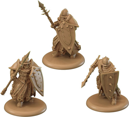 CMON A Song of Ice and Fire Juego de miniaturas de mesa Dreadfort Spearmen Caja de unidad – Lealtad forjada en el norte frágil, juego de estrategia para adultos, a partir de 14 años, 2 jugadores