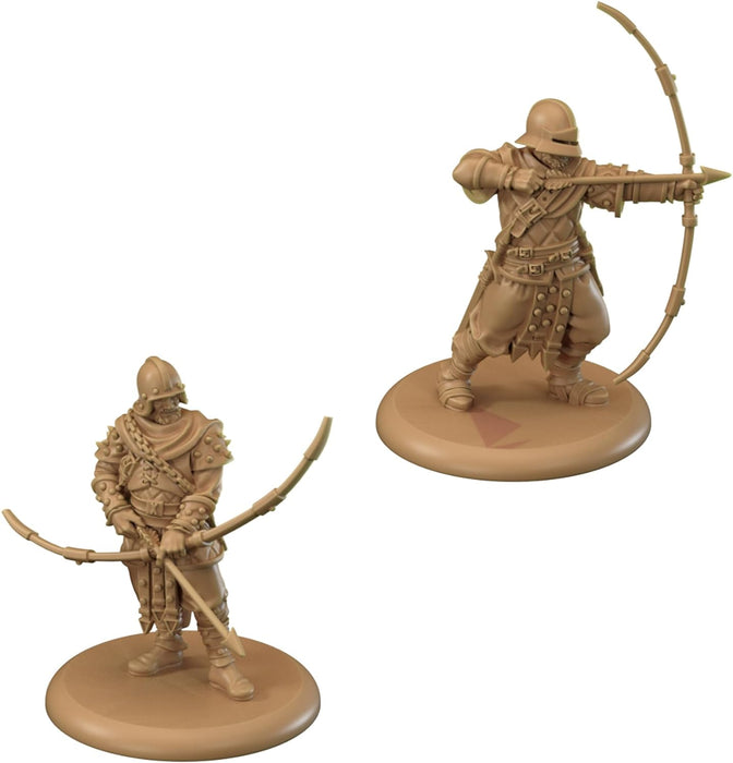 A Song of Ice and Fire - Juego de miniaturas de mesa Dreadfort Archers Unit Box – Precision Strikes from The North, juego de estrategia para adultos, a partir de 14 años, 2 jugadores en adelante