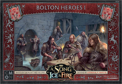 A Song of Ice and Fire Tabletop Miniatures Bolton Heroes I Box Set - Strategy Game for Teens and Adults, Ages 14+, 2+ Players, 45-60 Minute Playtime, Made by CMON
