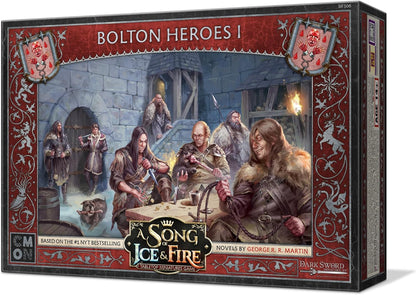 A Song of Ice and Fire Tabletop Miniatures Bolton Heroes I Box Set - Strategy Game for Teens and Adults, Ages 14+, 2+ Players, 45-60 Minute Playtime, Made by CMON