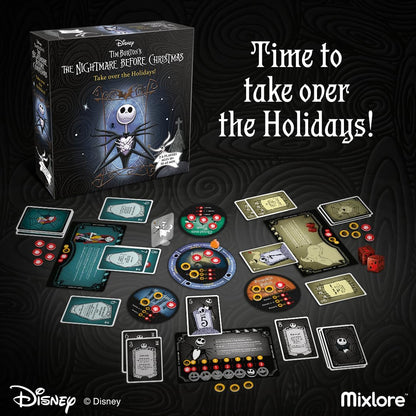Mixlore | The Nightmare Before Christmas - Take over the Holidays | Card Game | Ages 10+ | 2-6 Players | 30-45 Minutes Playing Time