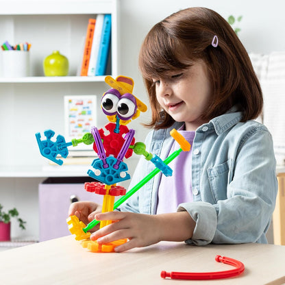Kid K'NEX Farmin' Friends, 20 Model Building Set, 61 Pieces, Preschool Building Toy, STEM Educational Toys for Girls and Boys Ages 3+, Early Childhood Building Set, Engineering for Kids