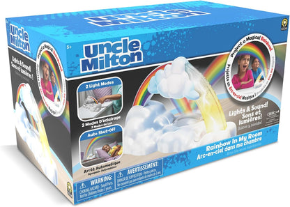 Uncle Milton Rainbow in My Room 2.0 - Kids Educational Toy With Light Projector and Sound Effects, Watch Rainstorm Transform, Ages 5+, Basic Fun 14998