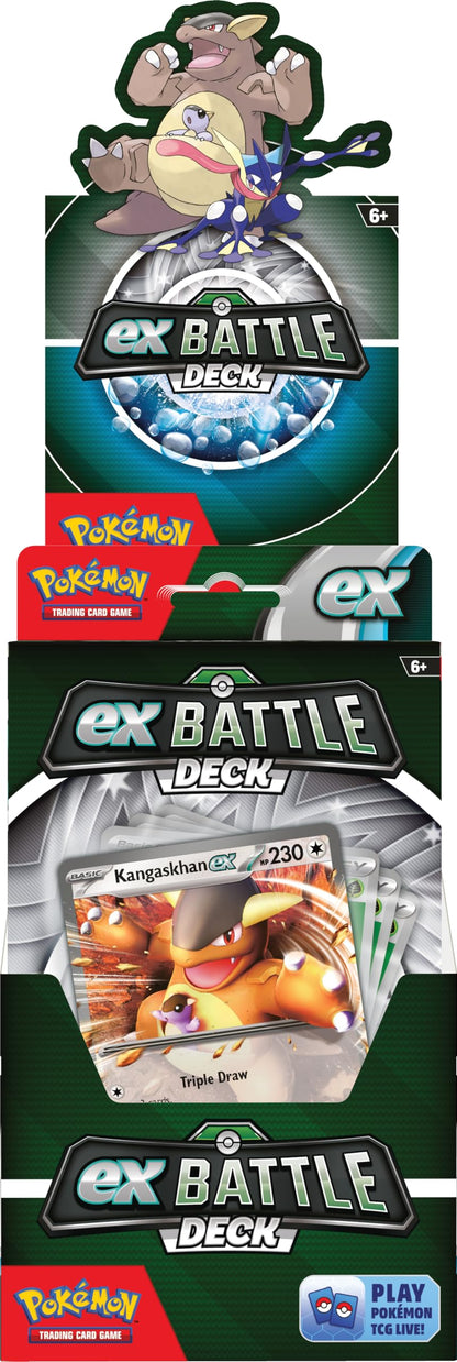 Pokemon TCG Kangaskhan/Greninja EX Battle Deck Trading Cards